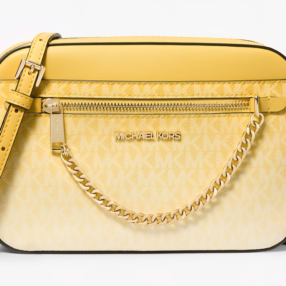 Jet Set Large Ombré Signature Logo Crossbody Bag Comes Gift Wrapped
